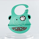 Babador NIKO de Silicone com Bolso Pega Migalhas